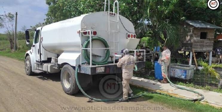 Escasez de agua golpea a 30 municipios de Tamaulipas