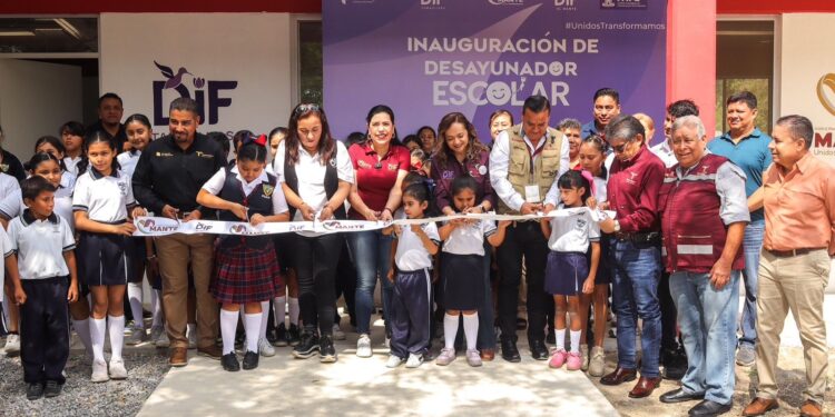 DIF Tamaulipas amplía cobertura alimentaria con desayunador en El Mante