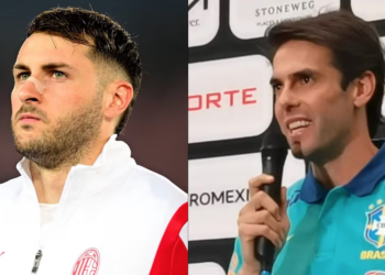 Kaká desea ver triunfar a Santiago Giménez