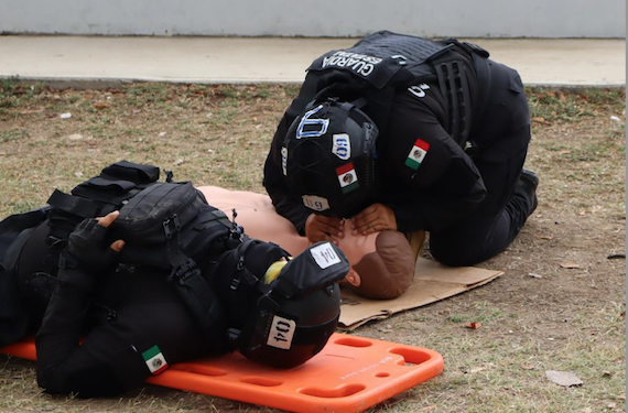 Presume SSP capacitación de policías