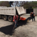 Llega bacheo a las colonias Nacozari, Del Periodista y Las Palmas