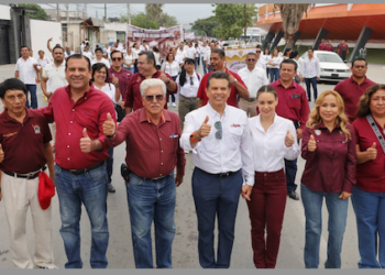 Fortalecen Gobierno y Sindicato de Victoria unidad en el Día del Trabajo.