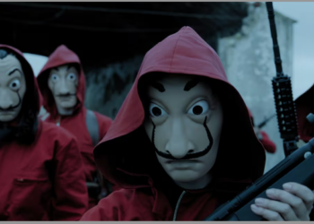Viene nueva temporada de La Casa de Papel.
