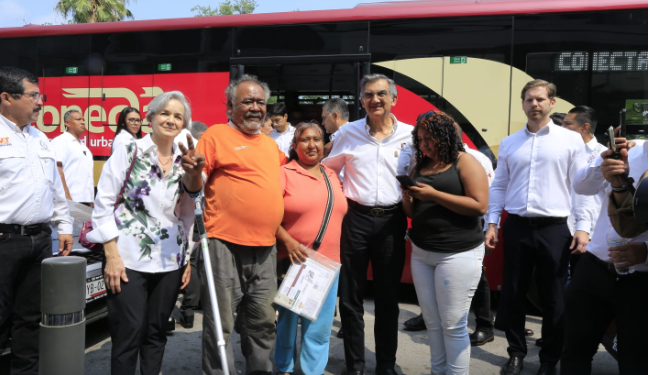 Américo pone en marcha histórica modernización del transporte público en Tamaulipas