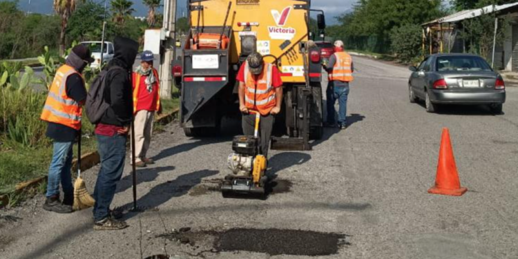 Gobierno de Victoria sigue rehabilitación de calles y avenidas