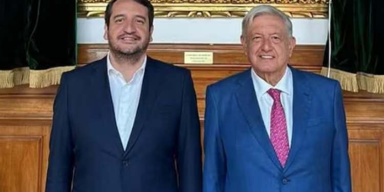 «AMLO está feliz por mi carrera política», dice Andy López.