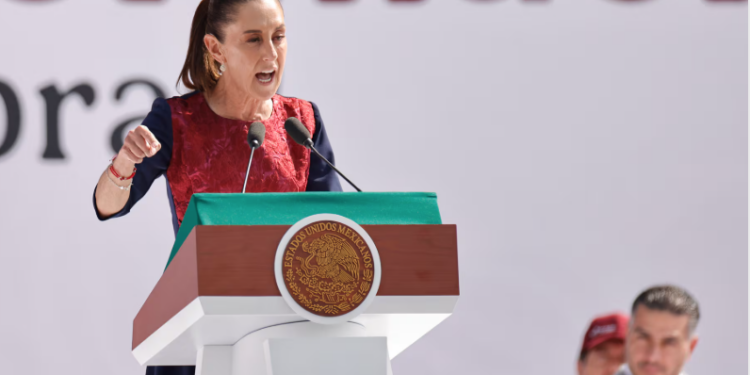Arremete Sheinbaum contra Estados Unidos: «México no es piñata de nadie».