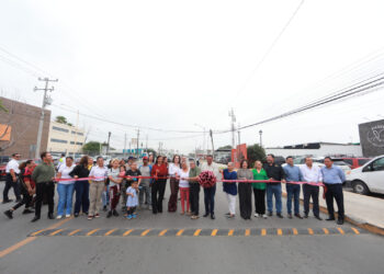 Entrega Carmen Lilia obras de infraestructura hídrica y urbana al sur de Nuevo Laredo