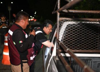 Gattás vigila operativo antialcohol ante denuncias de abusos