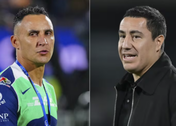 La despedida de Keylor Navas para Efraín Juárez por su salida de Pumas