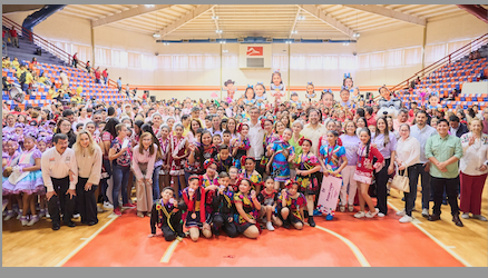Premian Américo y María de Villarreal a ganadores del Concurso Estatal de Rondas Infantiles y Salto de Cuerda 2026