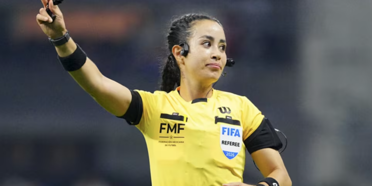 Katia Itzel pitará el Tunez vs Países Bajos; Será su debut.