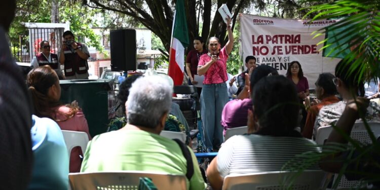 Llama Olga Sosa a cerrar filas en defensa de la transformación