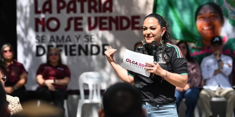 Desde Camargo, Olga Sosa llama a defender la soberanía nacional