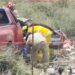 Vuelca camioneta en la Victoria-Matamoros; una mujer muere y otra resulta herida