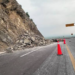 Grave trabajador tras derrumbe de rocas en obra carretera