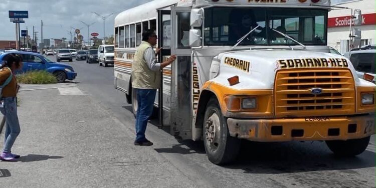 Ahora sí meterán en cintura al transporte público en Tamaulipas