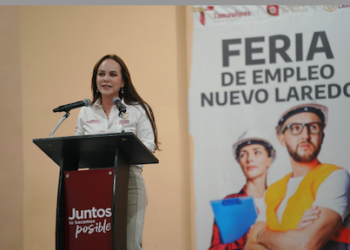 Carmen Lilia Canturosas y gobierno de Tamaulipas acercan más de 700 oportunidades de empleo a jóvenes de Nuevo Laredo