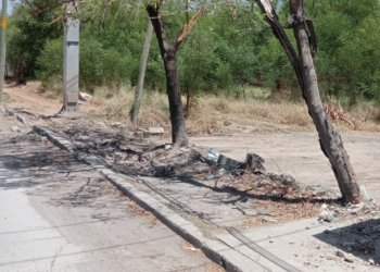 Soluciona SEDUMA problema de vialidad en la avenida República de México.