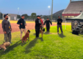 Obtienen binomios K-9 de la Guardia Estatal primeros lugares de su especialidad en certificación canina