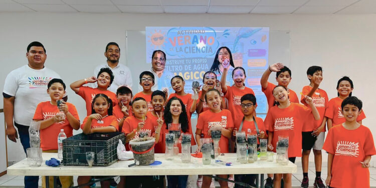 Concluye UAT con éxito campamento infantil “Amor por la Ciencia 2026”