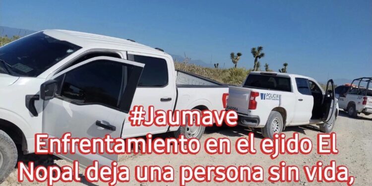 Matan policías a presunto homicida en Jaumave