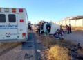 Muere jefe policial de la Fiscalía en accidente carretero; seis personas resultan heridas