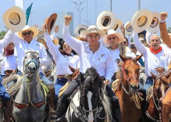 Tamaulipas cabalga unido por la soberanía y la transformación de México