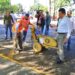 Supervisa Lalo Gattás trabajos de mantenimiento en la Av. Tamaulipas.