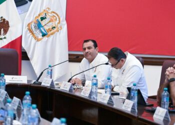 Coordina Hugo Reséndez trabajos de sesión 99 de Mesa de Seguridad.