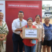Entrega Lalo Gattás apoyo alimentario a familias de Victoria.