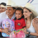 Llevan Lucy y Lalo Gattás programa «Pasos por la Educación» al ejido La Presa.