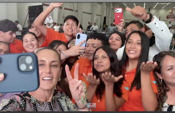 Reconoce la presidenta Claudia Sheinbaum a la UAT durante su visita a Ciudad Victoria