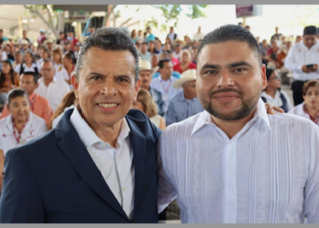 Fortalece Lalo Gattás unidad institucional con alcalde de Jaumave