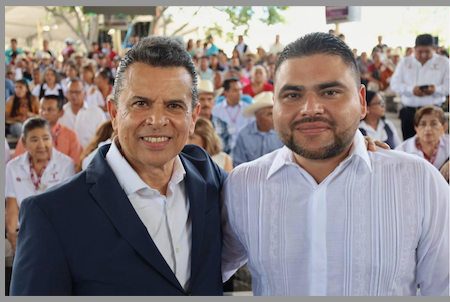 Fortalece Lalo Gattás unidad institucional con alcalde de Jaumave