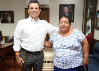 Fortalece Lalo Gattás gobierno humanista y cercano al pueblo.