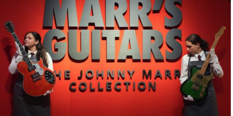 Subastan guitarras de Johnny Marr por más de 750 mil dólares
