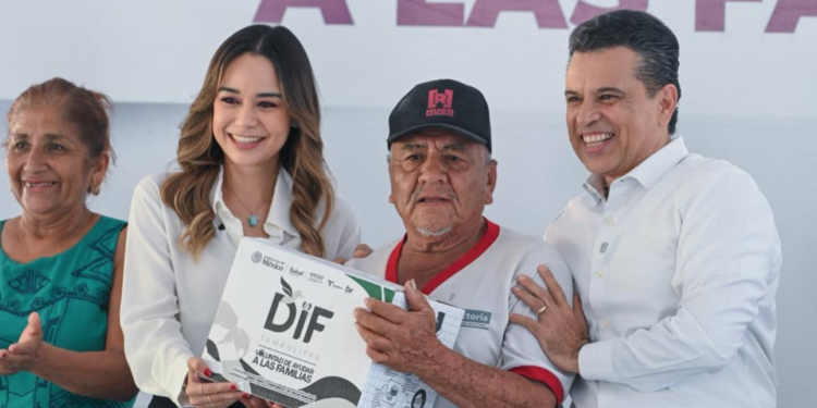 Beneficia DIF Victoria a 2 mil 947 familias con tercera entrega de despensas.