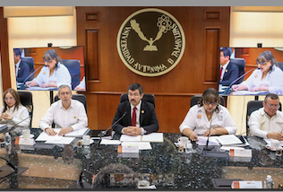 Destaca rector Dámaso Anaya avances institucionales de la UAT ante el Patronato Universitario