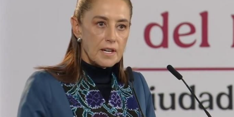 «Estados Unidos consume drogas y produce armas», revira Sheinbaum a Trump