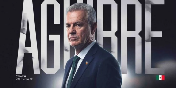 Javier Aguirre ya es DT del Valencia
