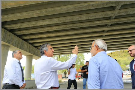 Iniciarán construcción de puente Magueyes en Mainero