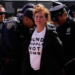 Detienen a Susan Sarandon en protesta propalestina en NY