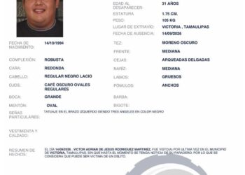 Desaparecen dos jóvenes en Ciudad Victoria durante los últimos 8 días