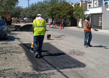 Realiza Municipio trabajos de conservación en 18 mil m2 de calles.