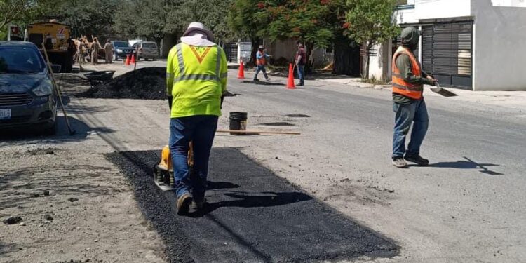 Realiza Municipio trabajos de conservación en 18 mil m2 de calles.