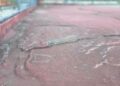 Canchas de tenis del Planetario, un riesgo para los niños