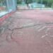 Canchas de tenis del Planetario, un riesgo para los niños