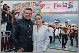 Acompaña Lalo Gattás al gobernador Américo Villarreal en la inauguración de la Feria Tamaulipas 2026.