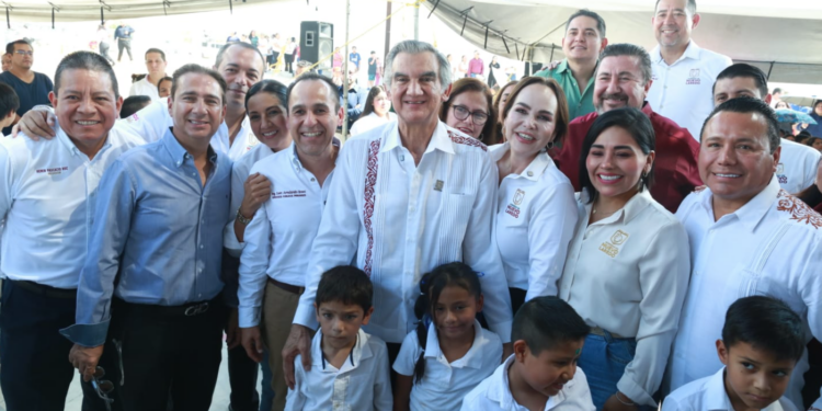 Inauguración de nueva primaria en Nuevo Laredo fortalece educación humanista: Américo